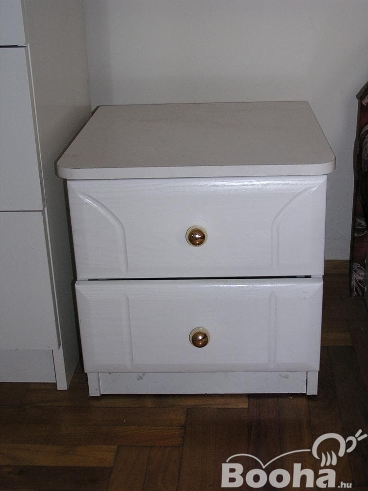 Használt fehér hálószoba bútor - Kép 3
