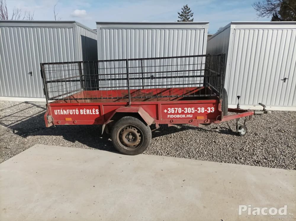 Utánfutó bérlés,bérbeadás, motorszállító kölcsönzés Pécs Pécsett - Kép 3