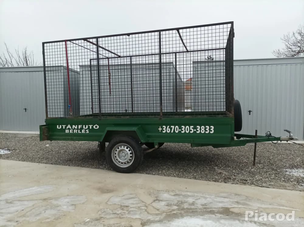 Utánfutó bérlés,bérbeadás, motorszállító kölcsönzés Pécs Pécsett - Kép 2