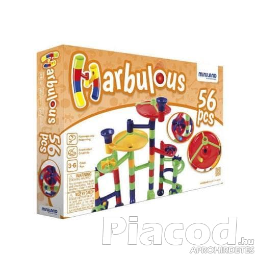 ML94114 Golyópálya 56 db-os 4-6 év