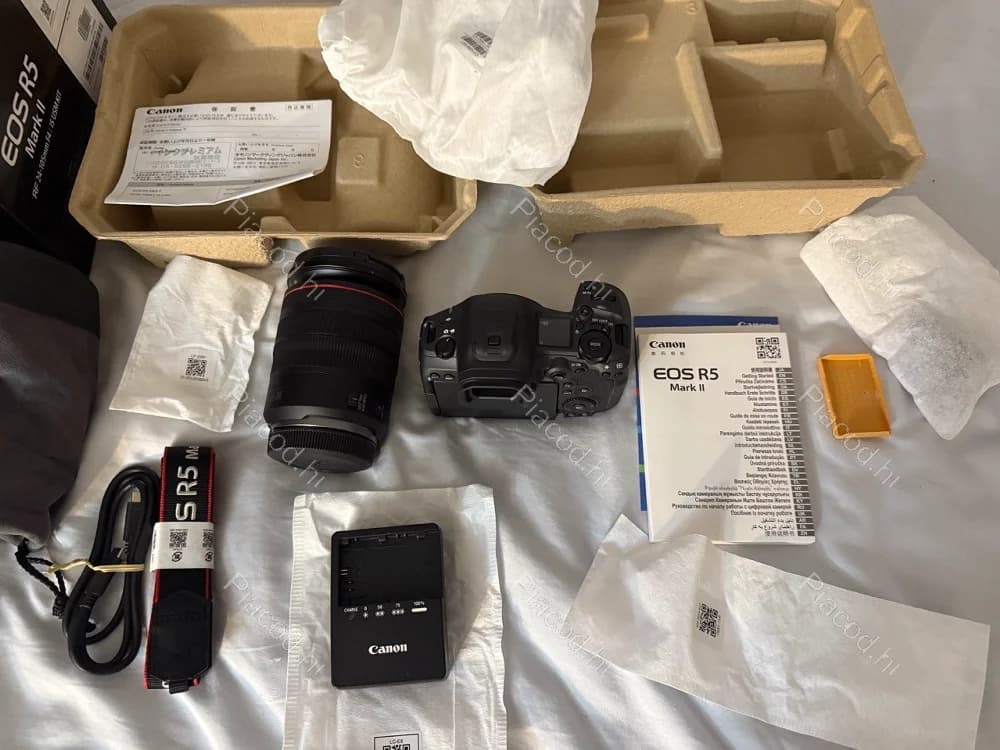 Canon EOS R5 Mark II + 24-105 mm-es f/4 objektívvel