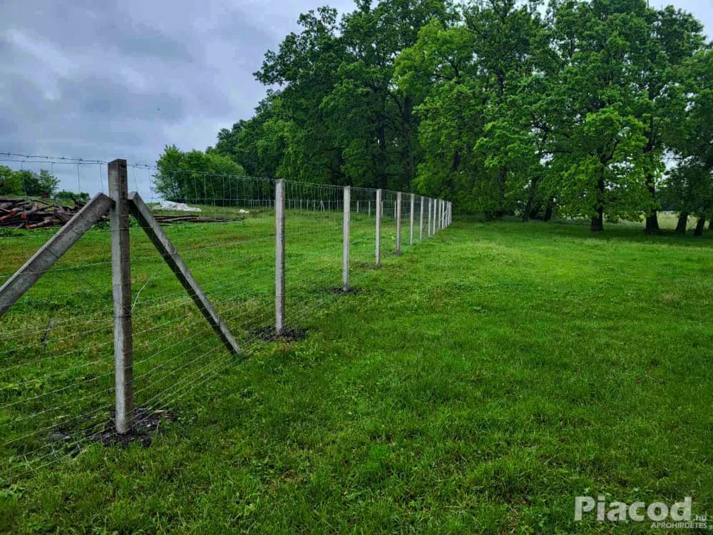 Kerítésépítés olcsón, profin! Vadháló, drótfonat, drótháló, oszlop, kapu, huzal - Kép 2