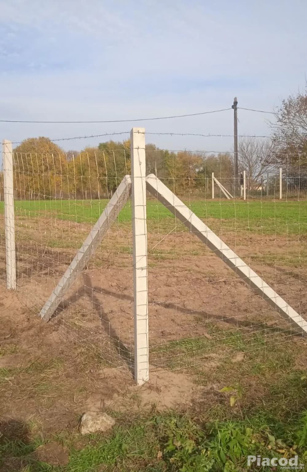 Kerítés építés, kivitelezés! Vadháló, drótfonat, drótháló, oszlop, kapu - Kép 3