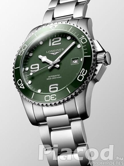 Longines Mens HydroConquest Automatic Watch L3.781.3.06.7 - Kép 3