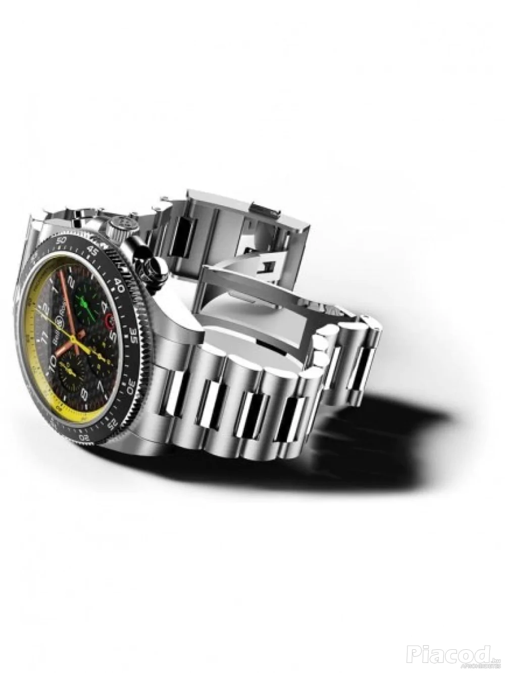 Bell & Ross BR V3-94 R.S.19 Limited Edition Formula 1 Renault Bracelet Watch BRV394-RS19\SST - Kép 3