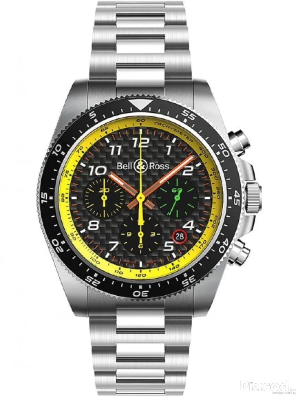 Bell & Ross BR V3-94 R.S.19 Limited Edition Formula 1 Renault Bracelet Watch BRV394-RS19\SST - Ruha, divat, szépség - Budapest XVI. kerület