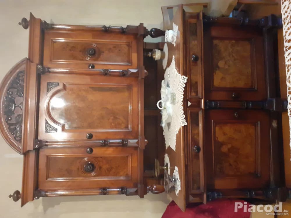 Antik étkezőgarnitúra