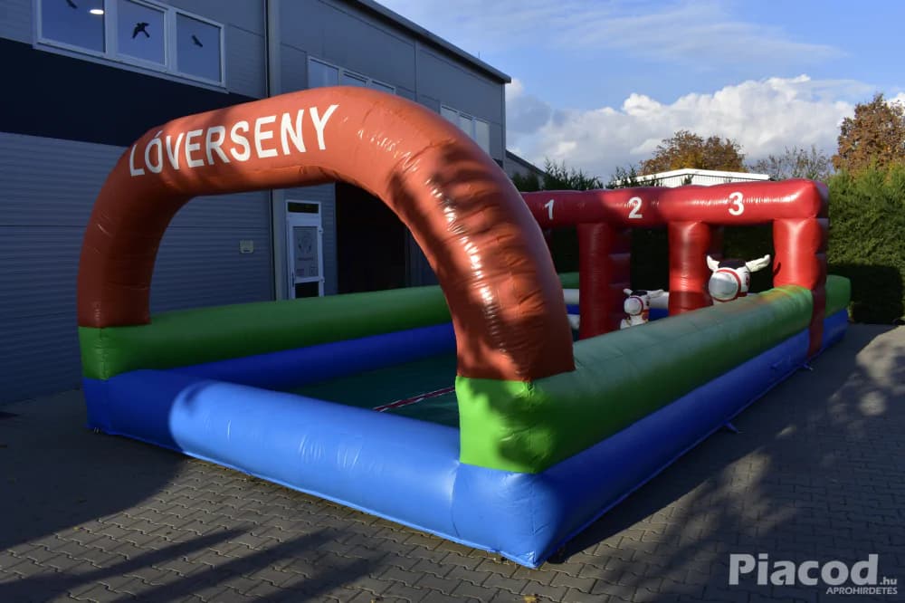 Bérelhető Felfújható Lóverseny Pálya