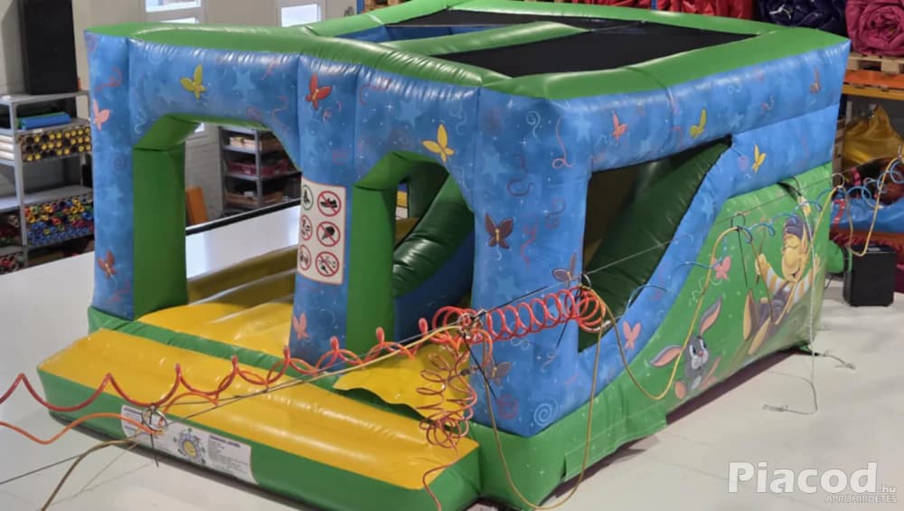 Eladó Varázsmanó Csúszdás Ugráló (Légvár) - Kép 4