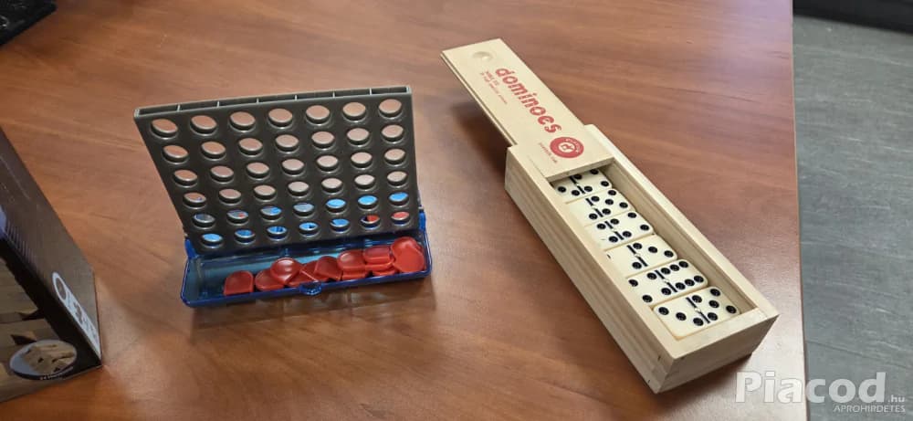 Eladó Jenga, Amőba, Dominó