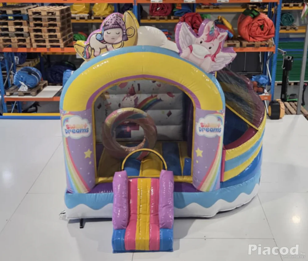 Bérelhető Édes Álom Mini Csúszdás Ugráló