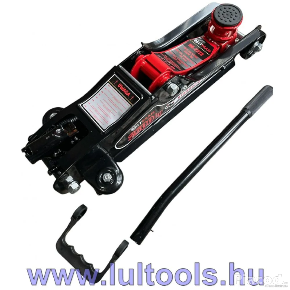 Krokodil emelő 2.5t erősített műhelyemelő + magasító és gumipogácsa - Kép 3