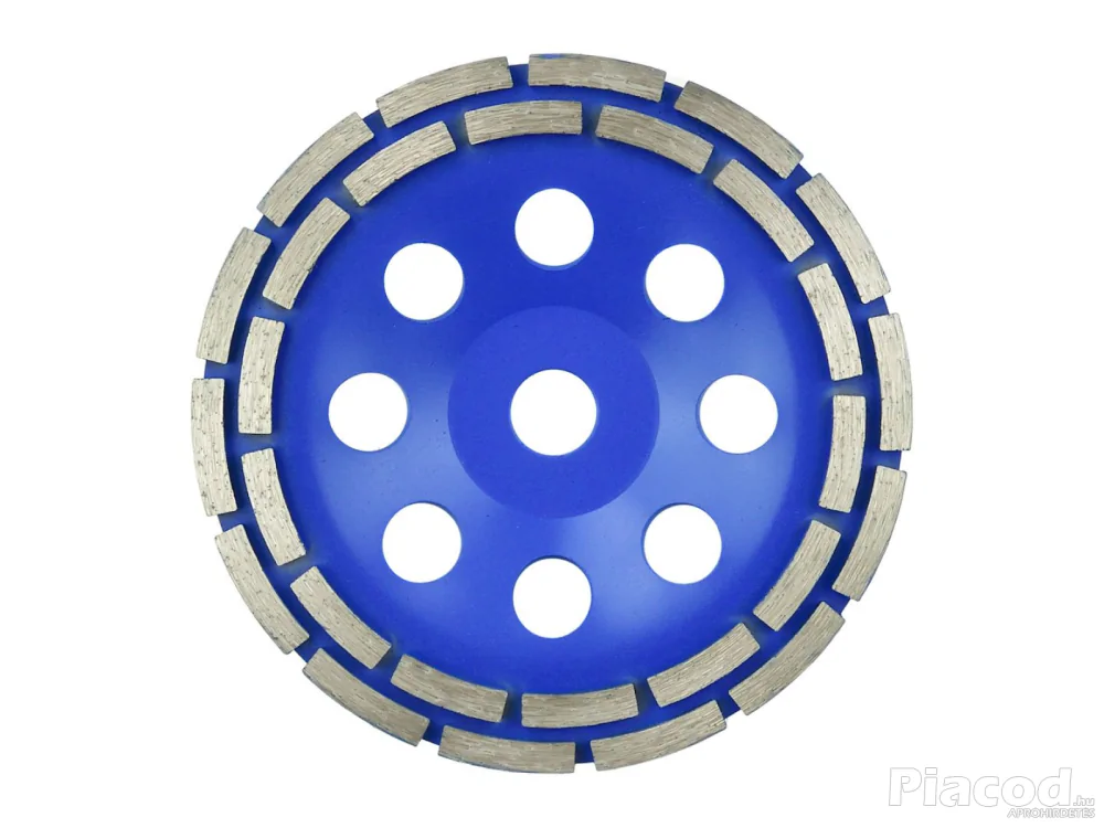 Betoncsiszoló - betonmaró tárcsa 180mm 2 soros Geko G00370