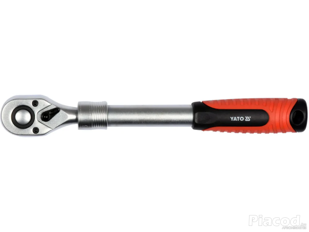 Racsnis hajtószár 1\4" 150–200 mm 72T Teleszkópos